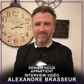 [Interview vidéo] Alexandre Brasseur (Demain nous appartient) : « J’adore travailler avec les Delcourt »